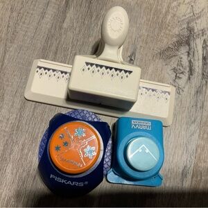 (Bin 4) Mixed Brands, trim and corner punches set of 3